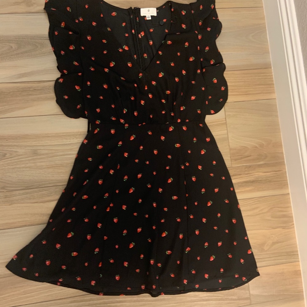 Black and Red romper.